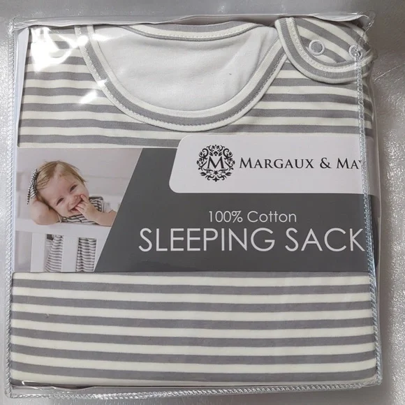 Margaux & May Soft Cotton Adjustable Baby Sleep Sack One Size Fits 3-18 Months - Picture 1 of 13